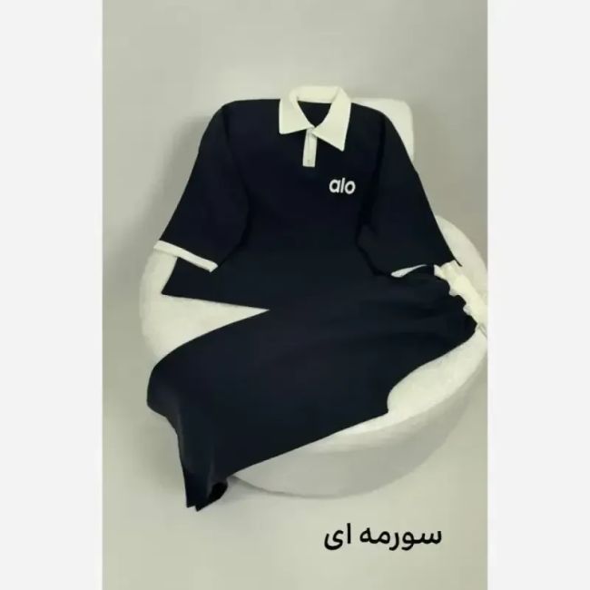 ست تیشرت شلوار زنانه جنس دبل مازراتی 400 گرمی فری سایز