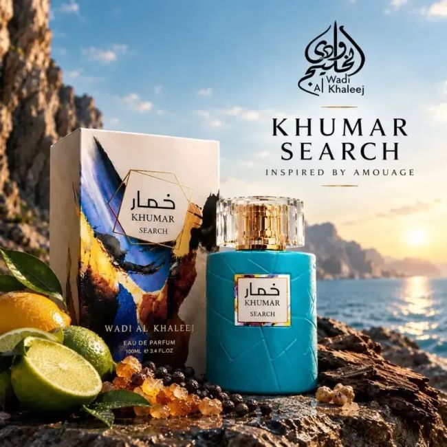 عطر ادوپرفیوم خمار سرچ وادی الخلیج زنانه و مردانه 100 میل