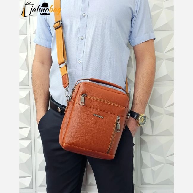 کیف دستی دوشی چرم خارجی ضد خش وارداتی
