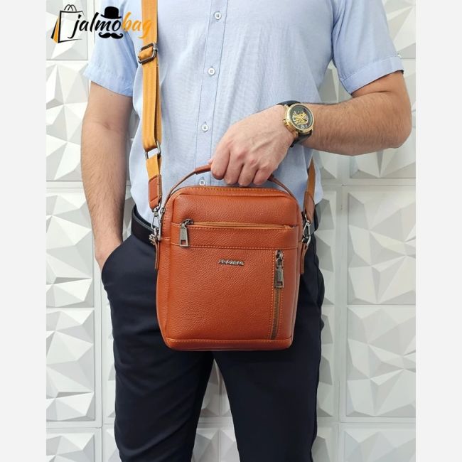 کیف دستی دوشی چرم خارجی ضد خش وارداتی