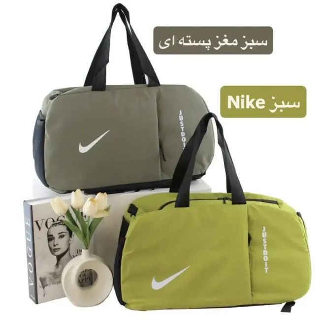 ساک ورزشی و اسپرت پارچه ای بند بلند ابعاد 45 در 20 در 30 سانتیمتر