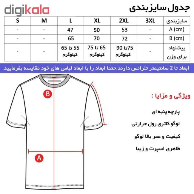 ست تی شرت و شلوار ورزشی مردانه پلی استر نخ ساده کد 234Blr ایران