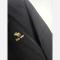 کاپشن بامبر زنانه تی سی ضد آب گلدوزی فری سایز رنگ مشکی و طوسی