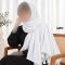 شال نخی برشکا طرح تیغ ماهی مناسب روزمره قواره 188 در 62 سانت