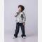 ست سه تیکه پسرانه رویه کتان و شلوار جین