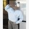 بامبر کتان زنانه مدل سایلین فری سایز رنگ گرم بالا