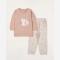 بلوز آستین بلند و شلوار طرح فندق
