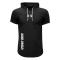 تیشرت کلاه دار مردانه طرح Under Armour مدل S5768 مشکی سایز بندی مناسب چهار فصل