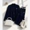 کت و شلوار زنانه مخمل هرمس