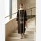 مانتو زنانه مجلسی آوا شانتون اسلپ گلدوزی تا سایز 56