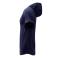 تی شرت آستین کوتاه کلاه دار مردانه سورمه ای طرح dream سایز L XL XXL
