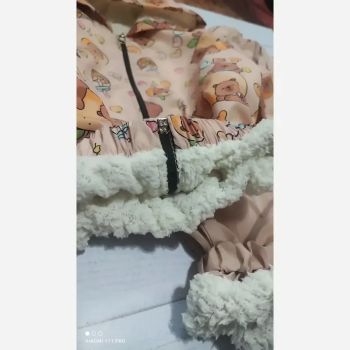 سوییشرت شلوار داخل خز ببعی طرح تدی دخترانه و پسرانه