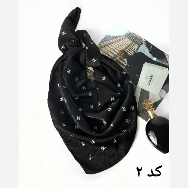 مینی اسکارف مارک کوپرا جنس ژان ژان قواره 65 در 65 سانتی متر