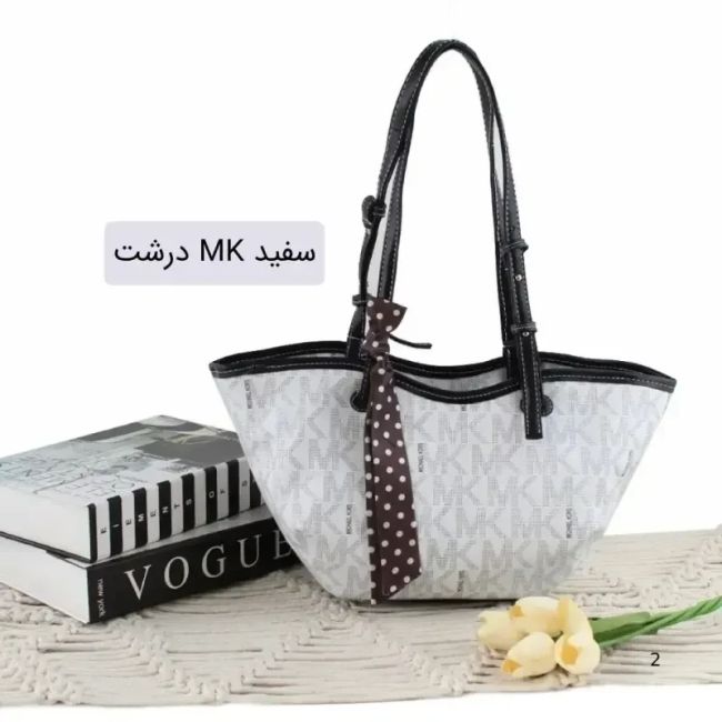کیف زنانه چرم مصنوعی رسمی روزمره مجلسی با بند بلند