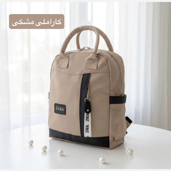 کوله فانتزی دخترانه برزنتی روزمره و مدرسه سه بند