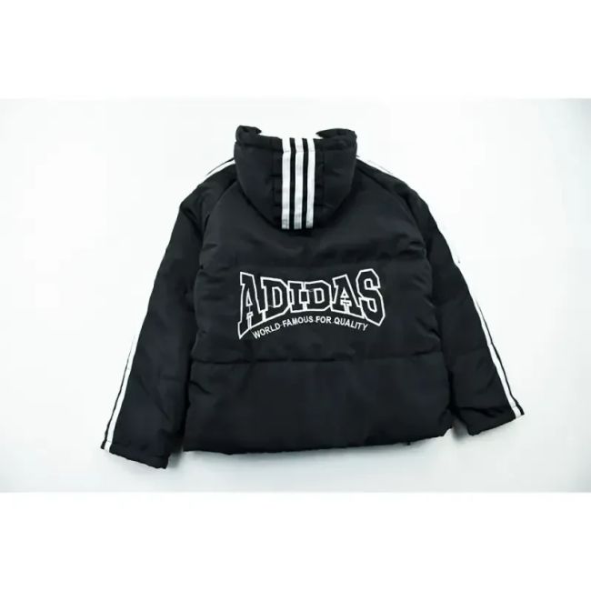 کاپشن پسرانه ADIDAS مشکی شمعی پاییزه و زمستانه