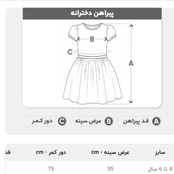 پیراهن بچه گانه دخترانه سبز پاستیلی ماچا مناسب 4 تا 6 سال