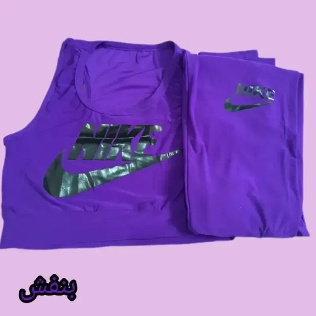 ست نیم تنه و ساپورت ورزشی زنانه جنس فیلامنت سایز 38 تا 48