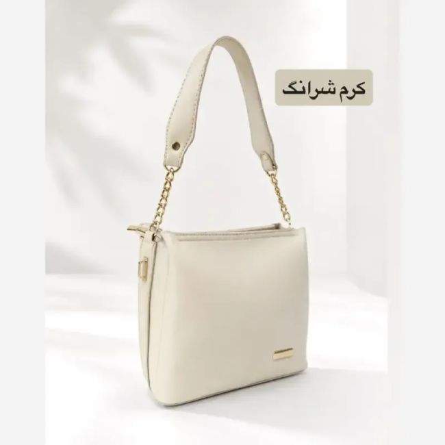 کیف زنانه چرم مصنوعی رسمی و روزمره با بند بلند (3)