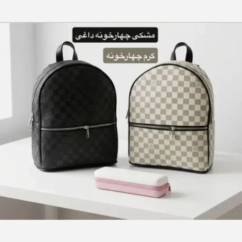 کوله پشتی چرم مصنوعی اسپرت روزمره مدرسه و دانشگاه