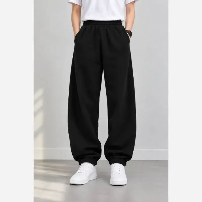 شلوار جاگر دورس دو نخ مردانه دمپا کش سایز L XL XXL