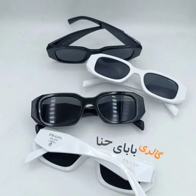 عینک آفتابی پرادا مدل یونیسکس فریم کائوچو با عدسی UV400