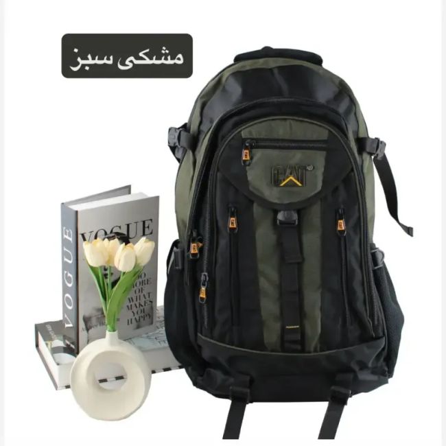 کوله پشتی پارچه ای روزمره و مدرسه دانشگاه دارای بند بلند و جیب دار