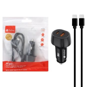 شارژر فندکی 48 وات دو پورت پرووان مدل PCG31 