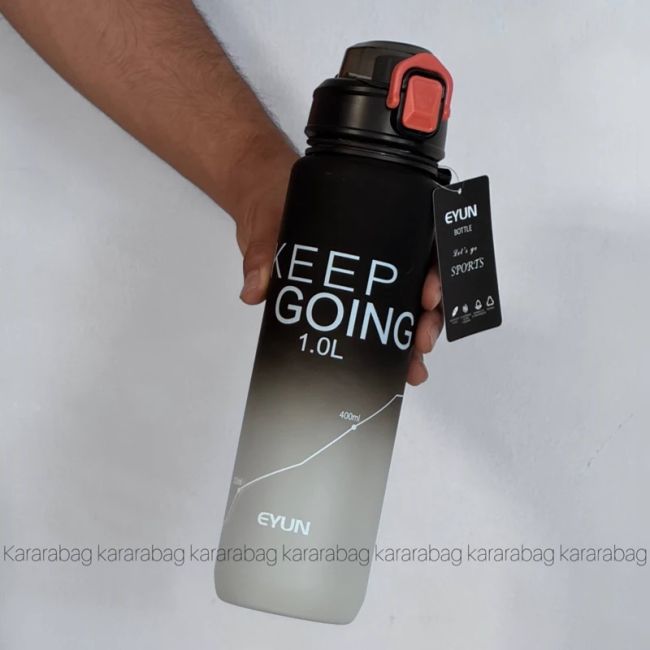 قمقمه وارداتی بنددار 1 لیتری مدل ایون Keep Going کد:791