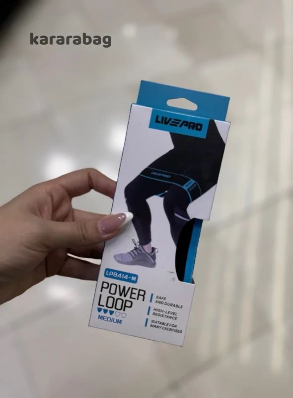 کش لوپ پارچه ای برند Livepro در 3 مقاومت کد 1022