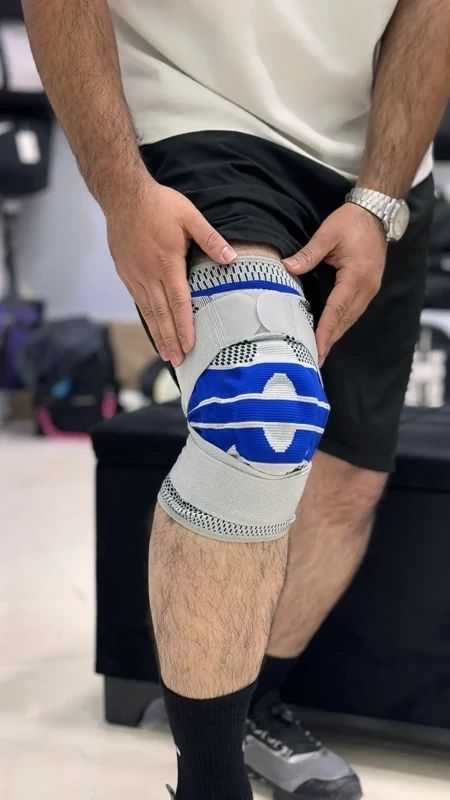 زانو بند اتل دار بند دار چسبی کد 18801