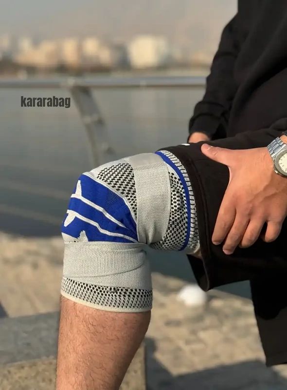 زانو بند اتل دار بند دار چسبی کد 18801