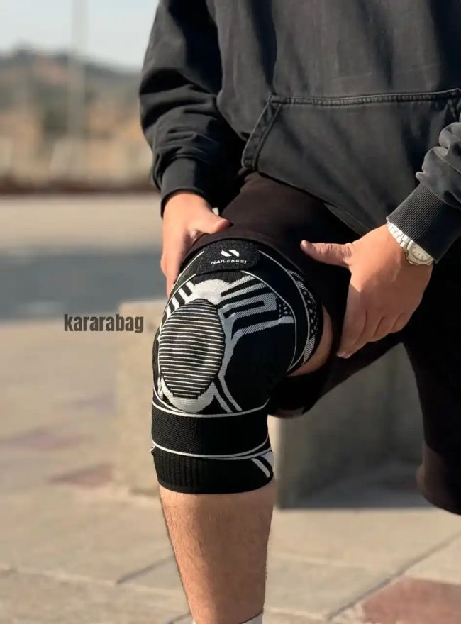 زانو بند اتل دار بند دار چسبی کد:7721