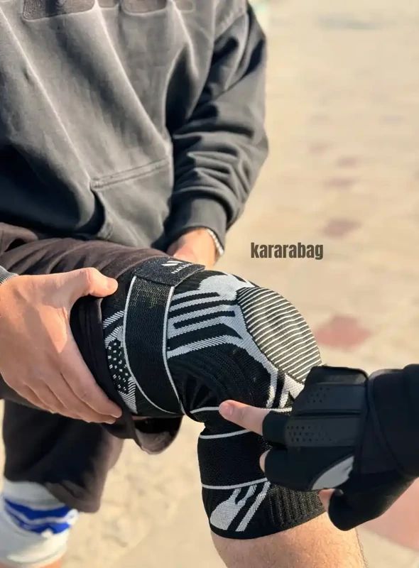 زانو بند اتل دار بند دار چسبی کد:7721