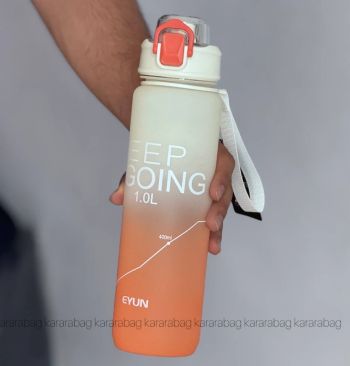 قمقمه وارداتی بنددار 1 لیتری مدل ایون Keep Going کد:791