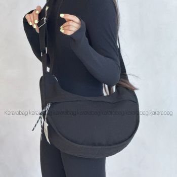 کیف هوبو پارچهای ZARA کد:9035