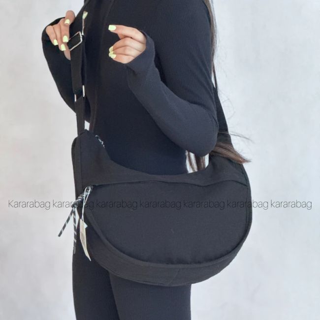 کیف هوبو پارچهای ZARA کد:9035