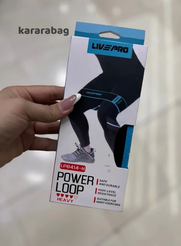 کش لوپ پارچه ای برند Livepro در 3 مقاومت کد 1022