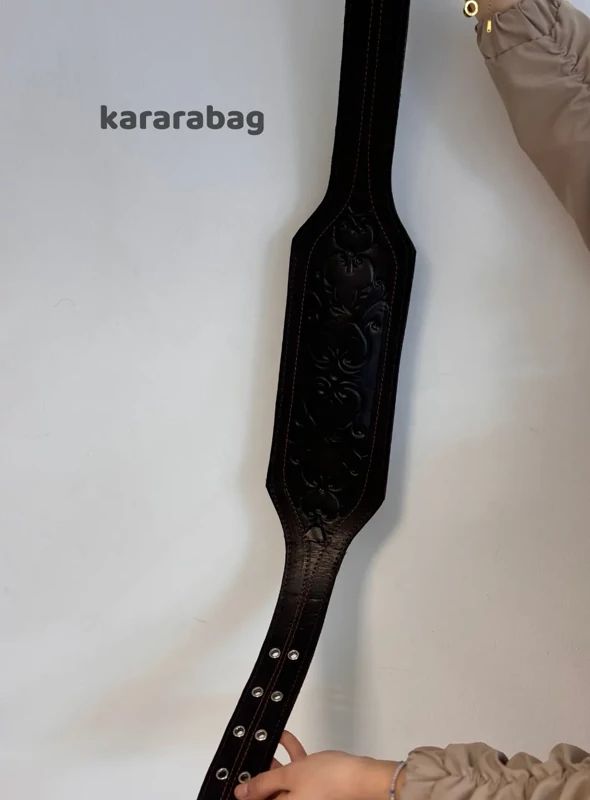 کمربند چرم عرض 13 کد 203