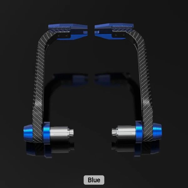هندگارد موتور سیکلت مدل فلزی کد TOPBLU بسته دو عددی