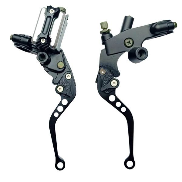 کتی کلاچ و ترمز موتور سیکلت وارون مدل پمپ دار کد B-8-BLK بسته 2 عددی