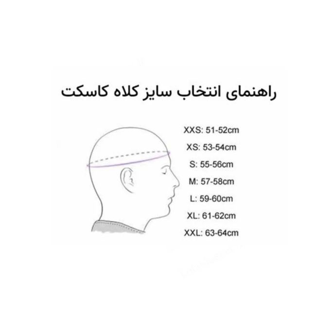 کلاه کاسکت رادین پلیمر مدل NewRadinMattBlack
