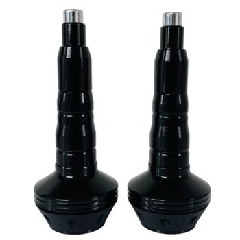 پروتکشن بدنه موتور سیکلت وارون مدل گوشکوبی CNC کد B-42-BLK بسته 2 عددی