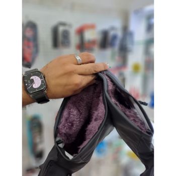دستکش چرمی ثابت موتورسیکلت 