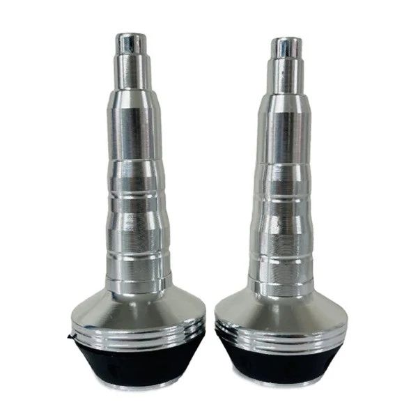 پروتکشن بدنه موتور سیکلت وارون مدل گوشکوبی CNC کد B-42-SLVR بسته 2 عددی