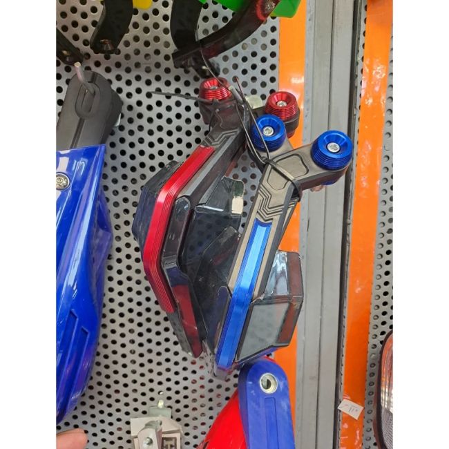 هندگارد طلق دار اسپرت آبی