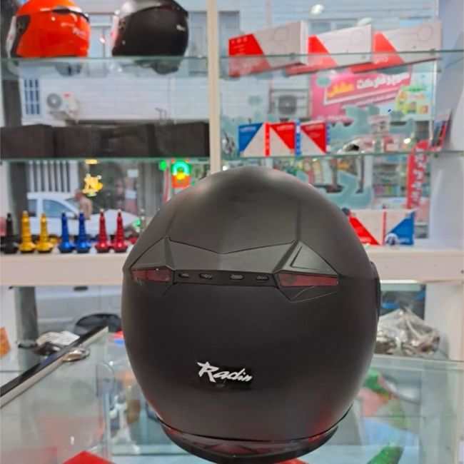کلاه کاسکت رادین مشکی مات