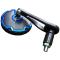 آینه سرفرمان موتور سیکلت طرح کربن BLUE مجموعه 2 عددی