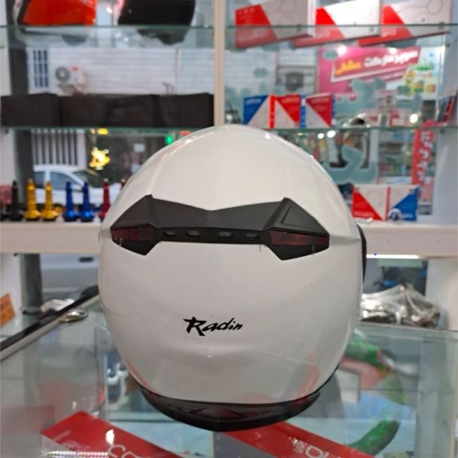 کلاه کاسکت رادین سفید