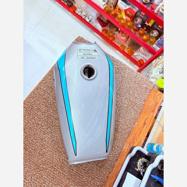 باک موتور سیکلت هندا انژکتور نقره ای 74